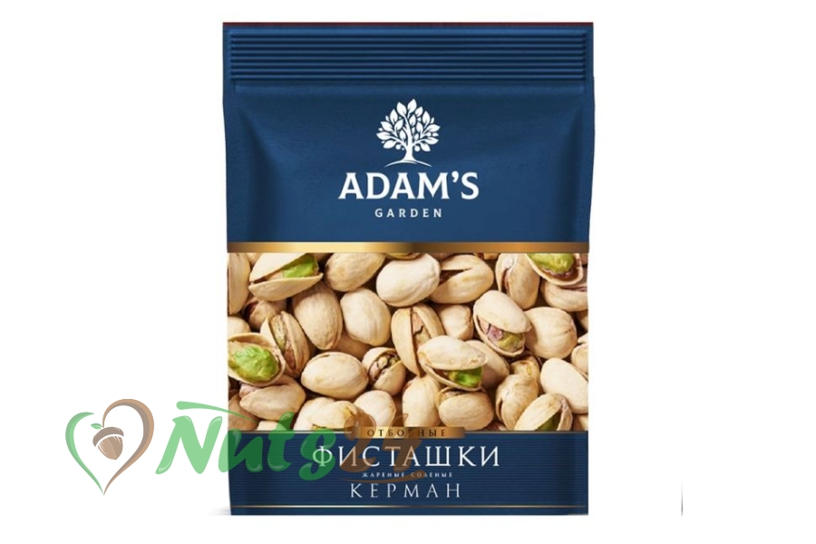 Фисташка жареная соленая с шафраном Керман "ADAMS GARDEN" 150 гр